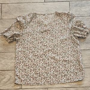 Floral Print Women's Top